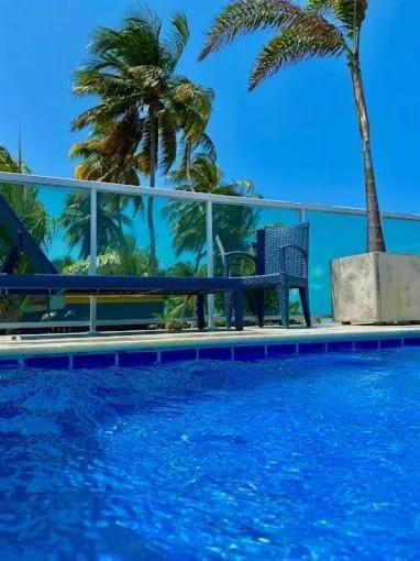 Lindo Pe Na Areia Com Terraco Frente Mar Apartamento